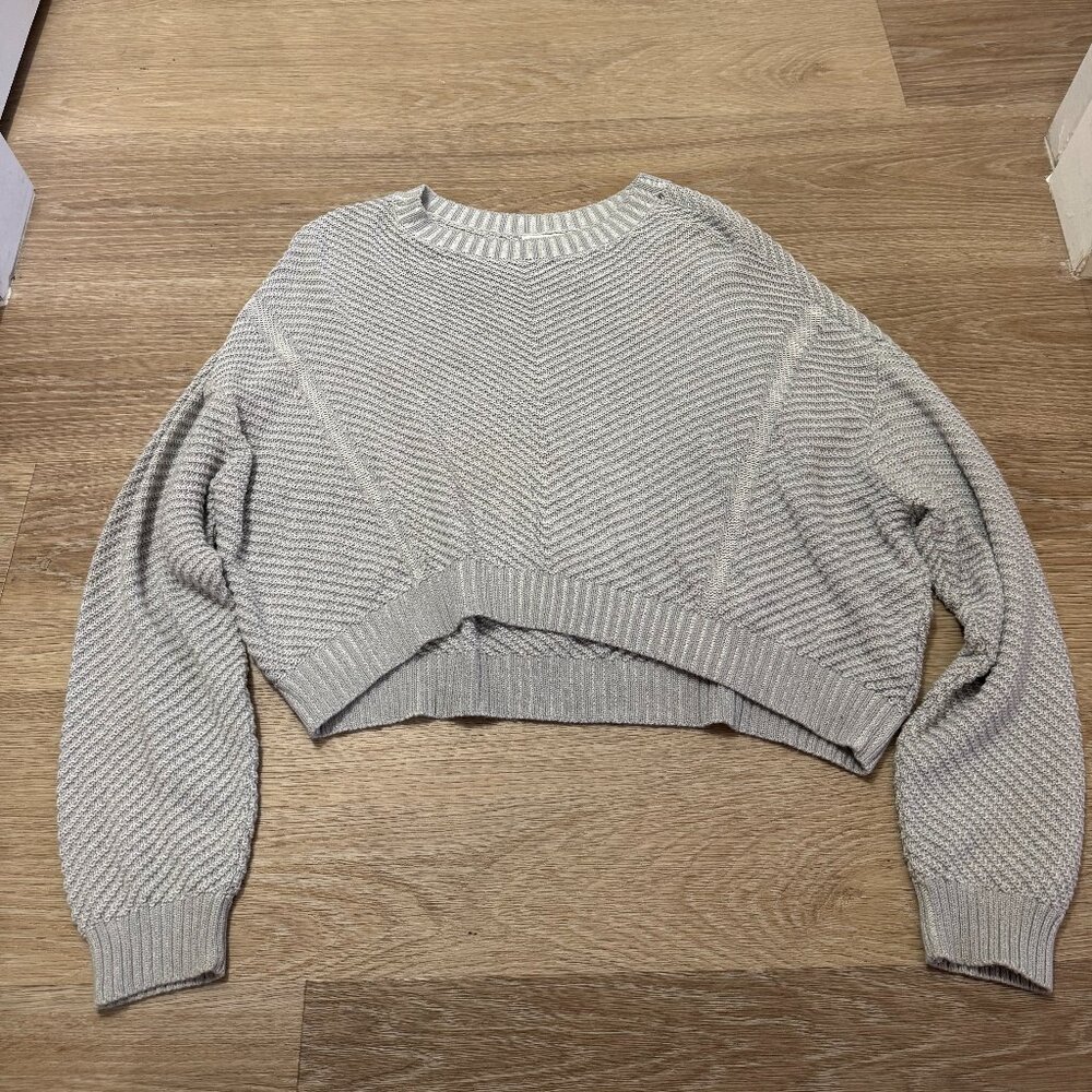Chunky Knit Cotton Sweater - Picture 2 of 5